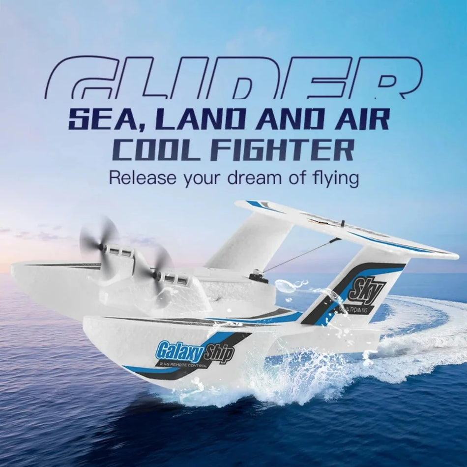 Amphibious Waterproof RC Glider &ndash; Gyro Stabilized Flight
