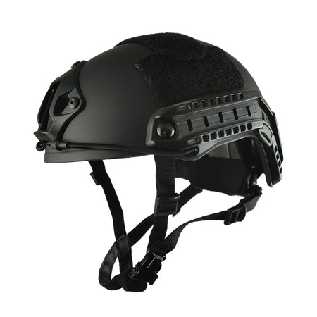 FAST Riot Helmet BOOIU &ndash; Lightweight ABS Protection Black without holes