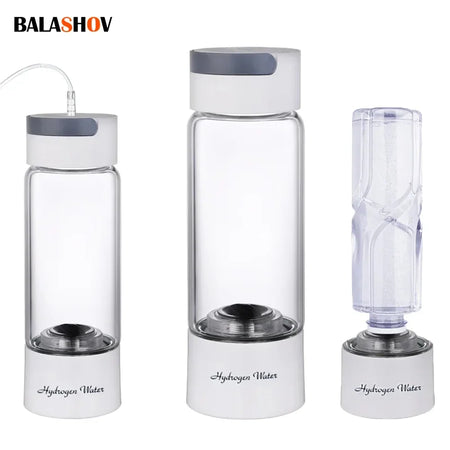380ML Hydrogen Water Generator Bottle &ndash; Dual Chamber