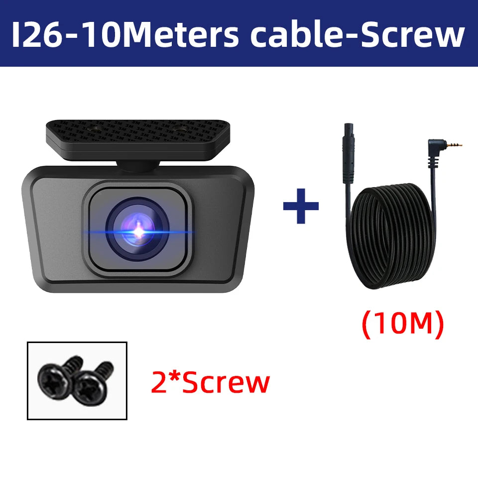E-ACE Rear View Camera &ndash; Starlight 1080P Night Vision I26P-10M Cable