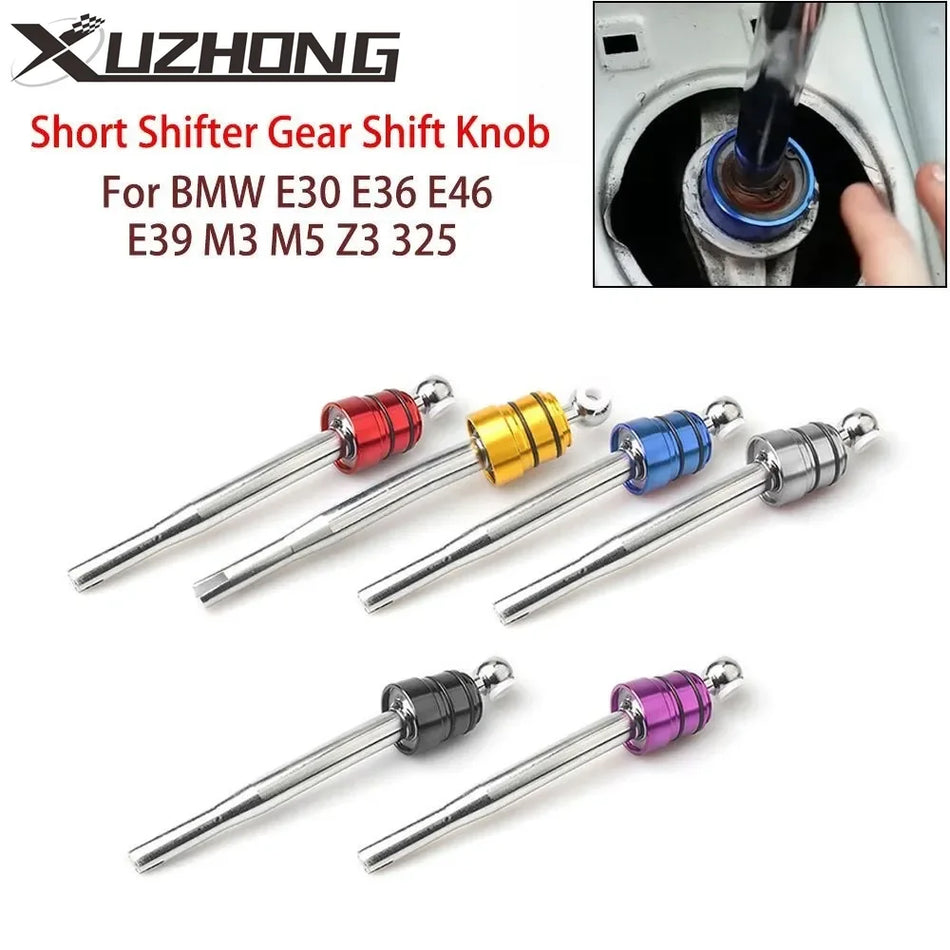 Short Shifter Kit for BMW E30 E36 E39 M3 M5 Z3 325 Aluminum SK-1021 Nickel Plated Components