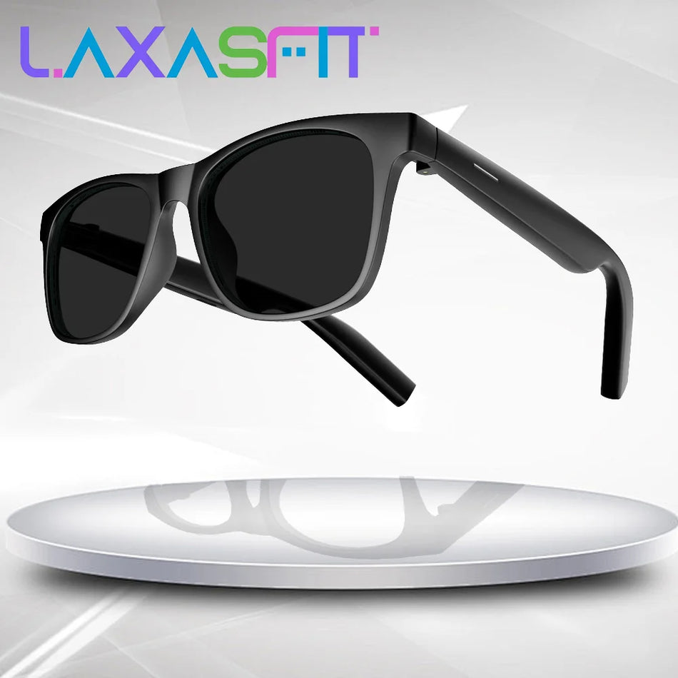 LAXASFIT Occhiali da sole intelligenti Bluetooth Anti Luce Blu