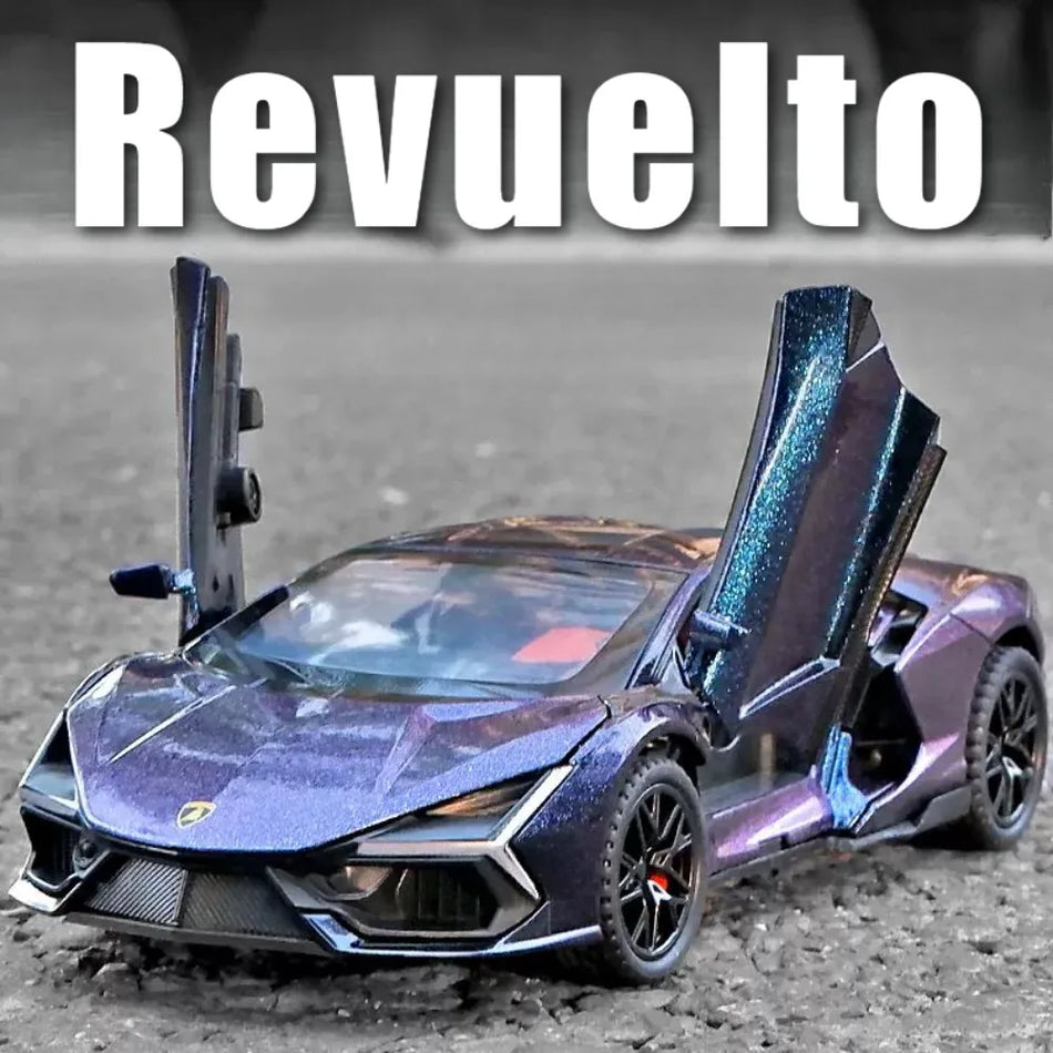 1:32 Diecast igrača avto s zvokom in svetlobo, povleci nazaj, zlitina telo