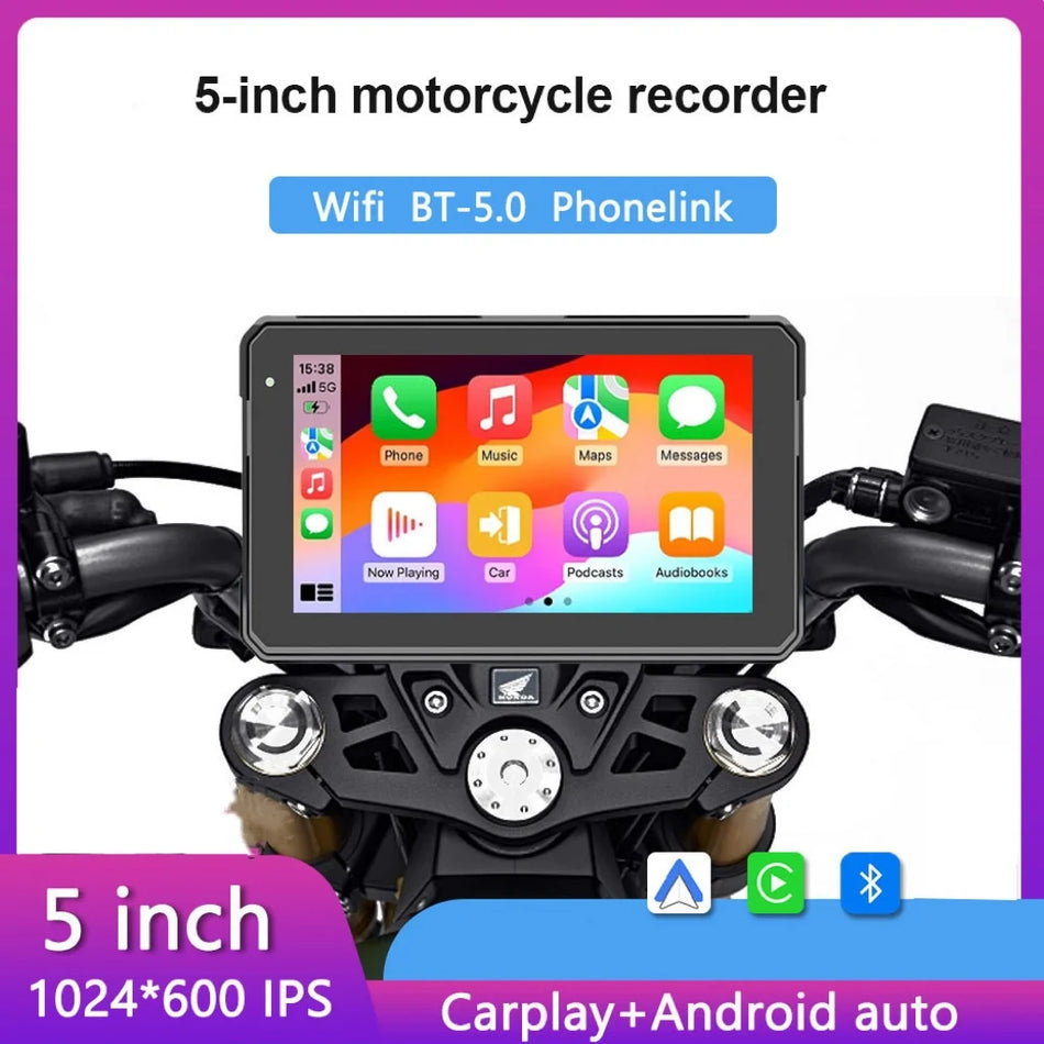 PhonePace CarPlay Monitor &ndash; Waterproof Portable Display Screen