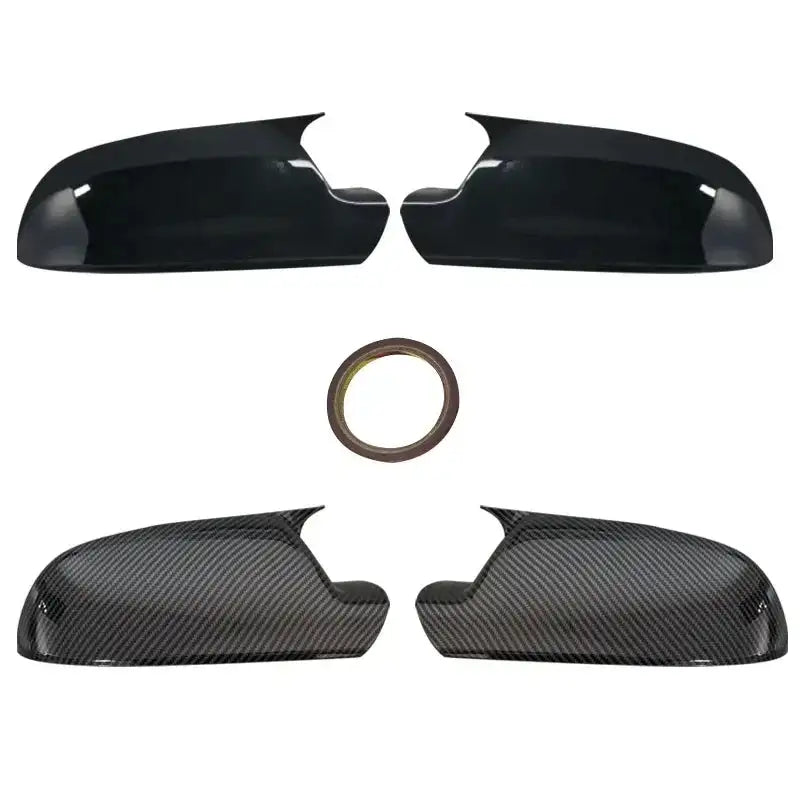 Gloss Black Rearview Mirror Cover For Audi A4 A5 A3 S5