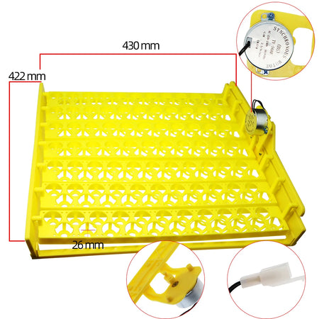 154 Eggs Incubator &ndash; Automatic Turn Tray for Hatching
