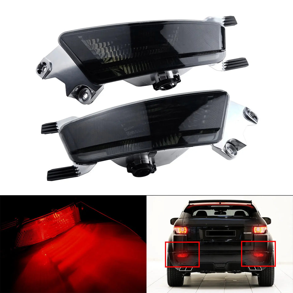 Reflektory tylnych świateł przeciwmgielnych Range Rover Evoque z żarówkami halogenowymi