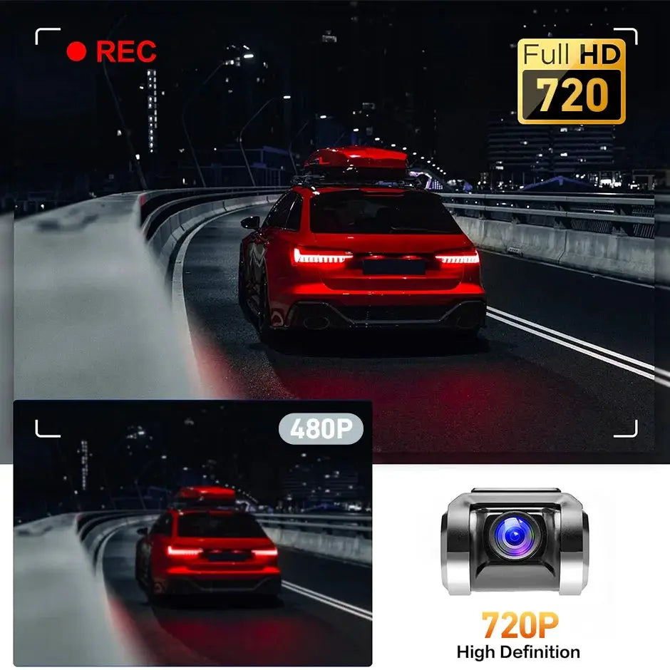 Full HD Dash Cam Android Player With ADAS LDWS Voice Alarm Recording by InterCyprus Trading Ltd