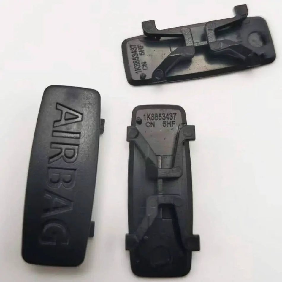 Airbag Emblem Pillar Trim Cap for VW Passat Seat 1K8853437 by InterCyprus Trading Ltd