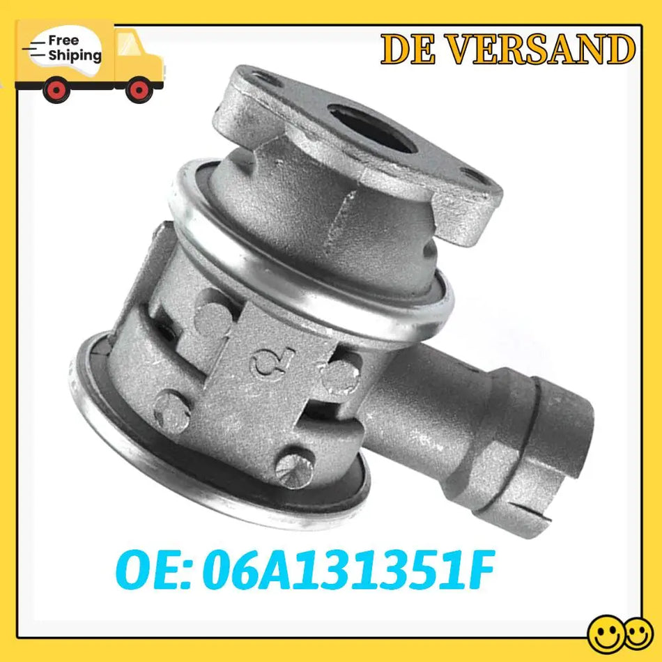 EGR vožtuvas 06A131351F Audi A3 ir Volkswagen Golf Passat Bora emisijų kontrolės dalis