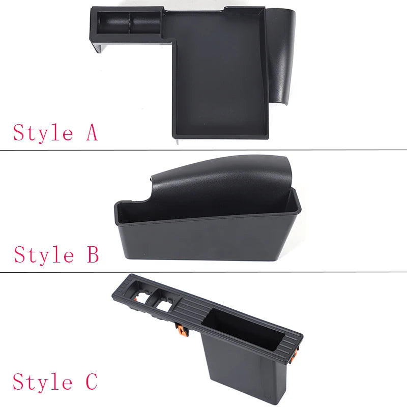 Vassoio centrale telefono nero ABS Toyota Land Cruiser Prado LC250