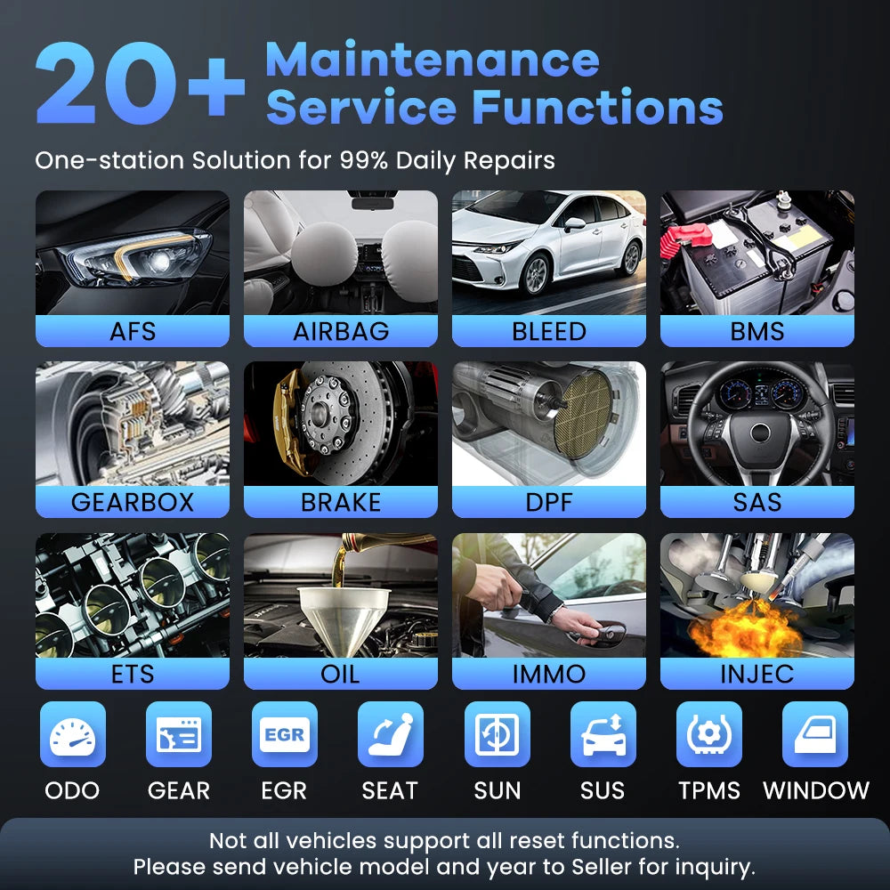 Thinkcar Mucar 682 - Bidirectional ECU Coding 20 Resets
