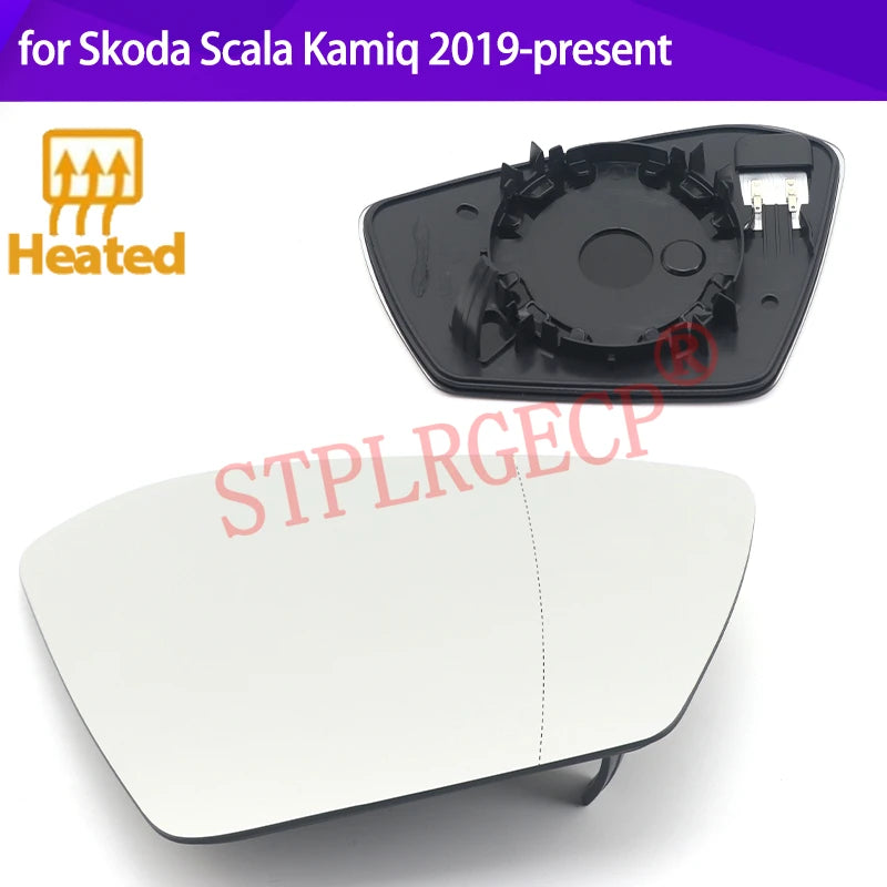 Θερμαινόμενο Γυαλί Καθρέφτη Πτέρυγας για Skoda Scala Kamiq 2019+