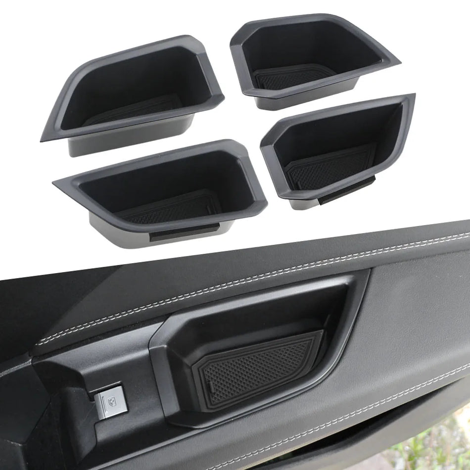 Комплект организатор за кутия на подлакътник за Audi Q4 E-Tron 2019-2022, ABS пластмаса, 4 части