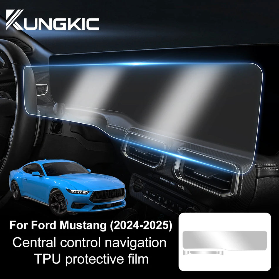 TPU-Schutzfolie für den zentralen Bildschirm für Ford Mustang 2024-2026