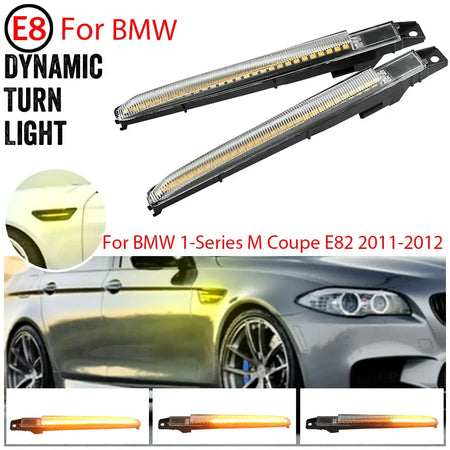 Dynamic LED Sequential Turn Signal for BMW 5 Series F10 M5 by InterCyprus Trading Ltd