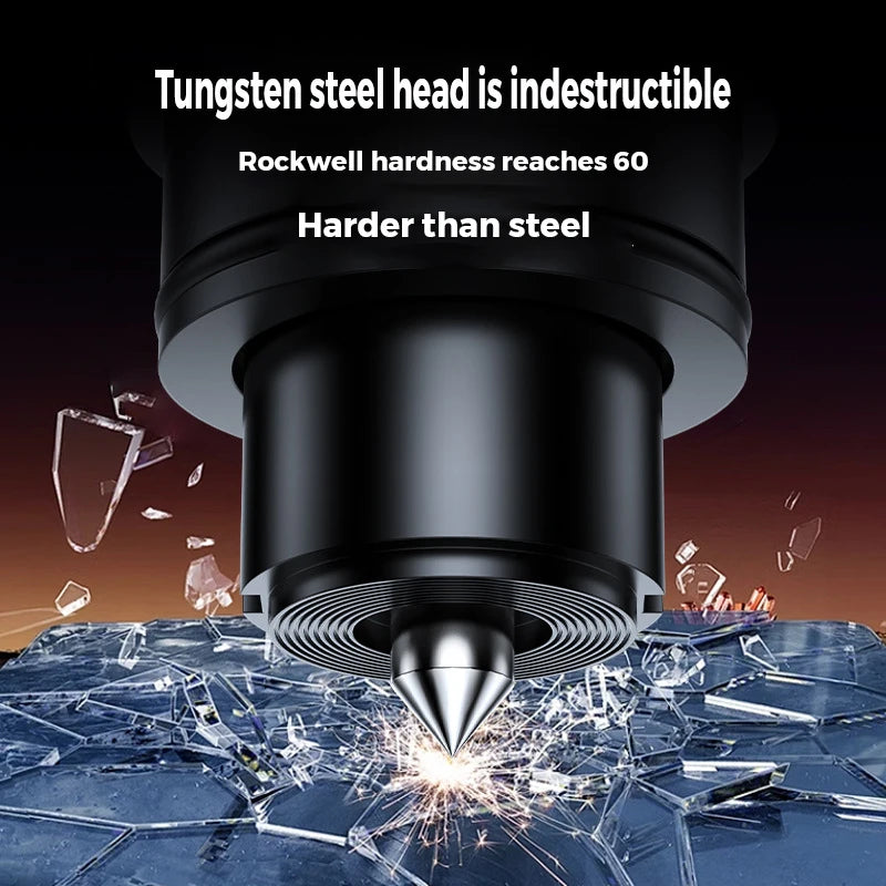 Car Window Breaker Escape Tool &ndash; One Second Seatbelt Cutter