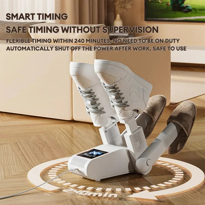 HOMEFISH Shoe Dryer Portable Electric 180 Degree - Folding