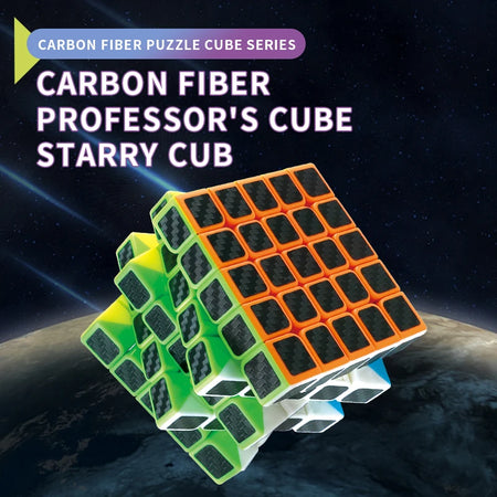 Carbon Fiber Professor's Cube &ndash; Multi-Dimensional Speed Puzzle