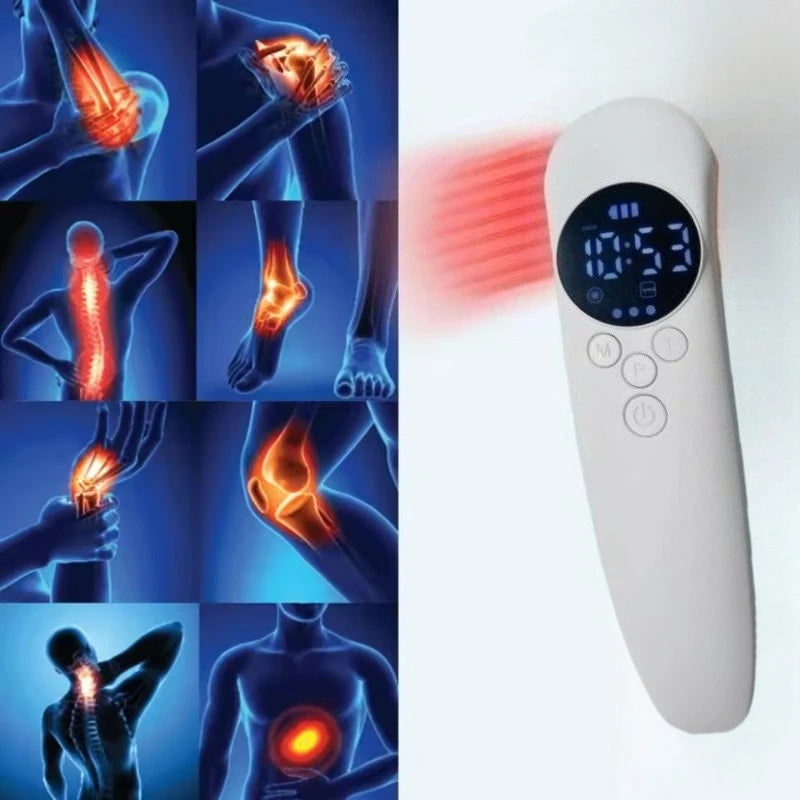 3x 808nm kall laserterapienhet för smärtlindring för hemmabruk 