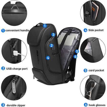 BANGE Business USB Charging Smart Backpacks &ndash; USB Charging