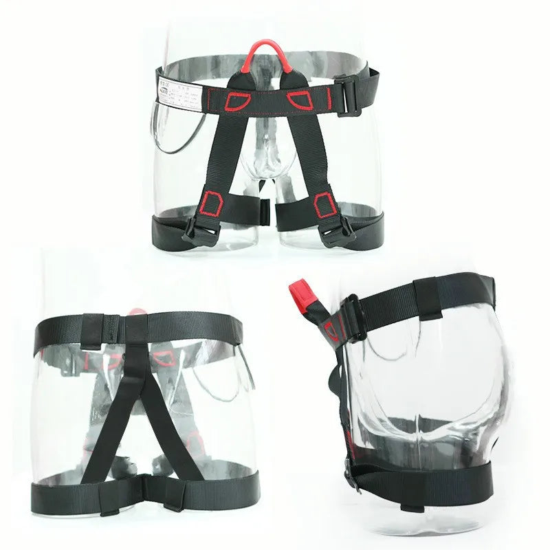 High-Altitude Safety Harness with Back Lanyard for Climbing and Construction