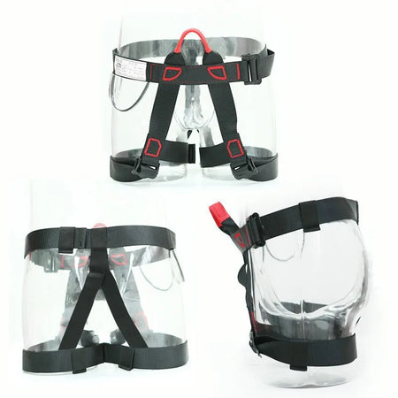High-Altitude Safety Harness with Back Lanyard for Climbing and Construction