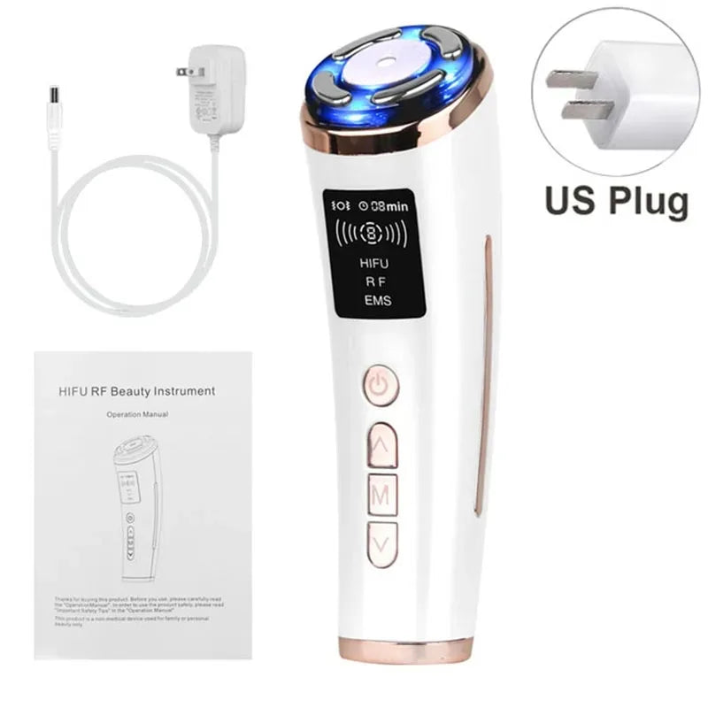 Hifu Face Lifting Machine &ndash; RF High Frequency Anti-Aging US Plug NO Box