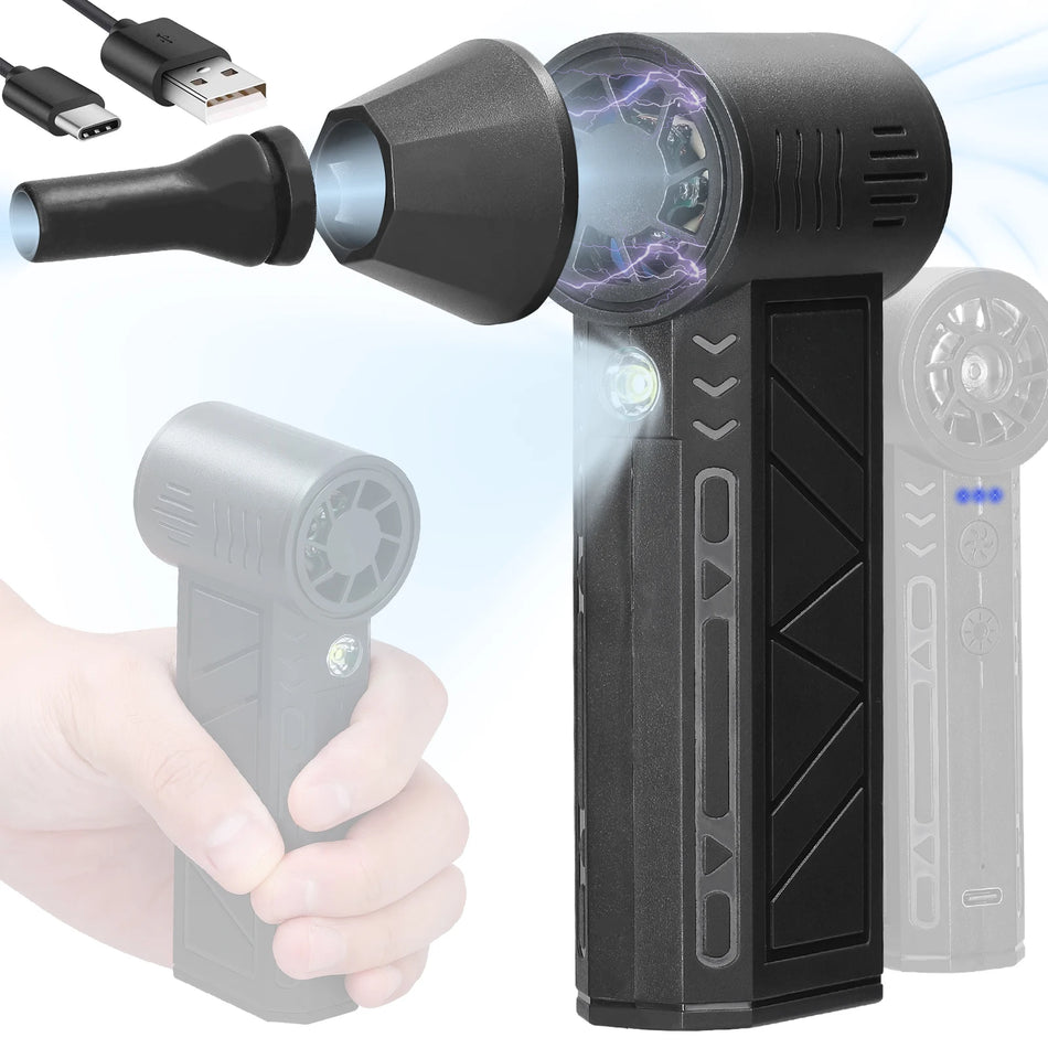 ZY7400 Pro Turbofan Jet Blæser 130000RPM 4 Hastigheder Vasker Blæser