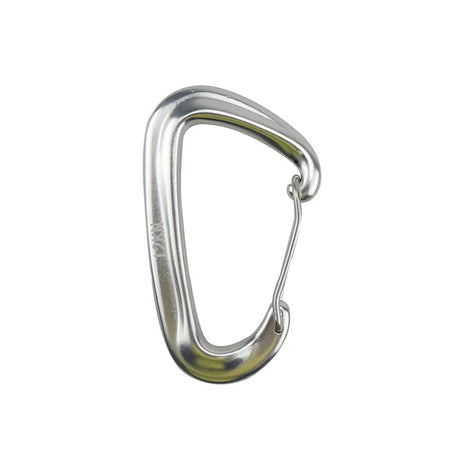 12KN Aluminium Carabiner D Shape Snap Clip Hook For Climbing Backpack Hook D Shape Professional Carabiner Security Clip Hook Silver