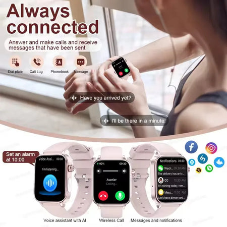 AI Diagnostic Detector Smart Watch &ndash; Comprehensive Health Tracking