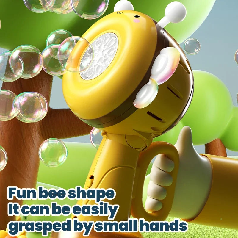 Automatic Bee Bubble Machine - Battery Powered Fun