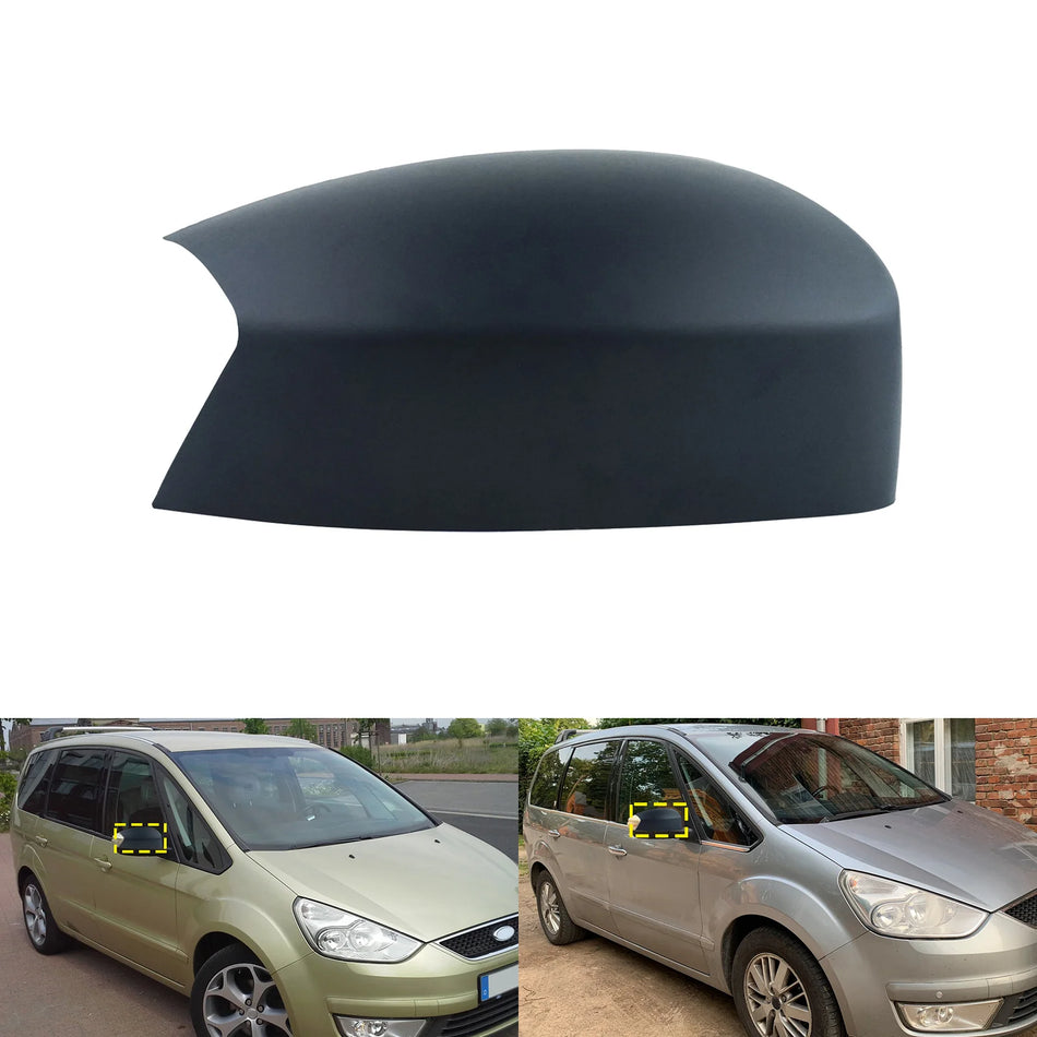 Wing Mirror Cover for Ford Galaxy II 2006-2015 Driver Side ABS Primed Finish Ready to Paint