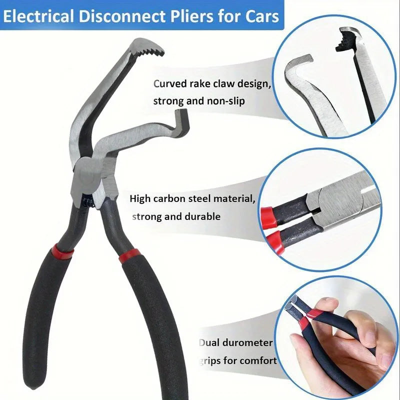Automotive Removal Pliers 65 Degree &ndash; Precision Electrical Connector Disconnect Tool