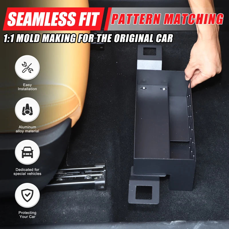 Καλάθι Αποθήκευσης Οδηγού από Ατσάλι Al Carbon για Haval Raptors 2023