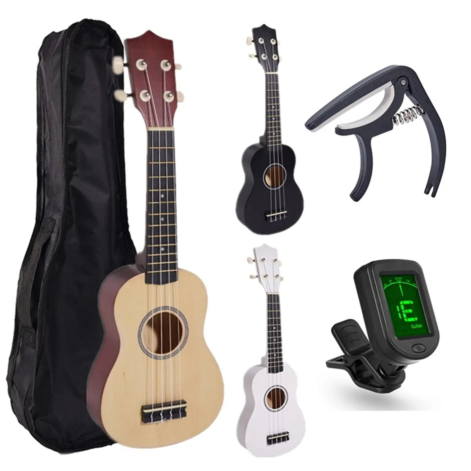 Miwayer Soprano Ukulele &ndash; Beginner Friendly Starter Kit