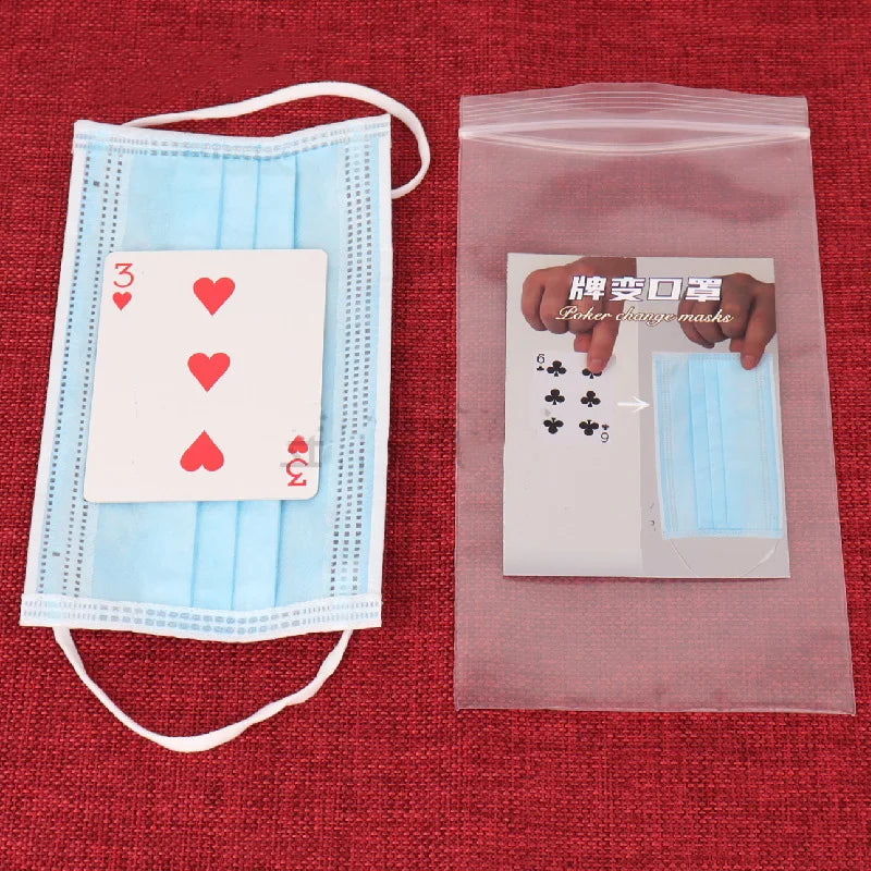 Karta do Maskowania Sztuczki Magii Iluzji Gadżet Rekwizyt Magików