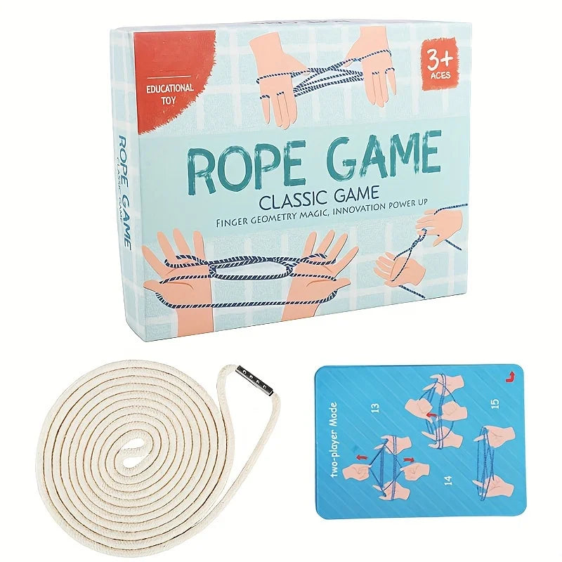 Classic Traditional Flip Rope Game &ndash; Educational Fun NB138C1