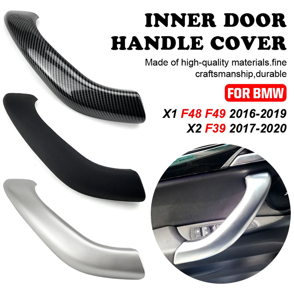 Recubrimiento de manija de puerta interior para BMW X1 X2 F48 F49 F39
