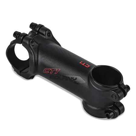 31.8mm Adjustable Bike Stem Aluminum - Seven Degree Tilt Red