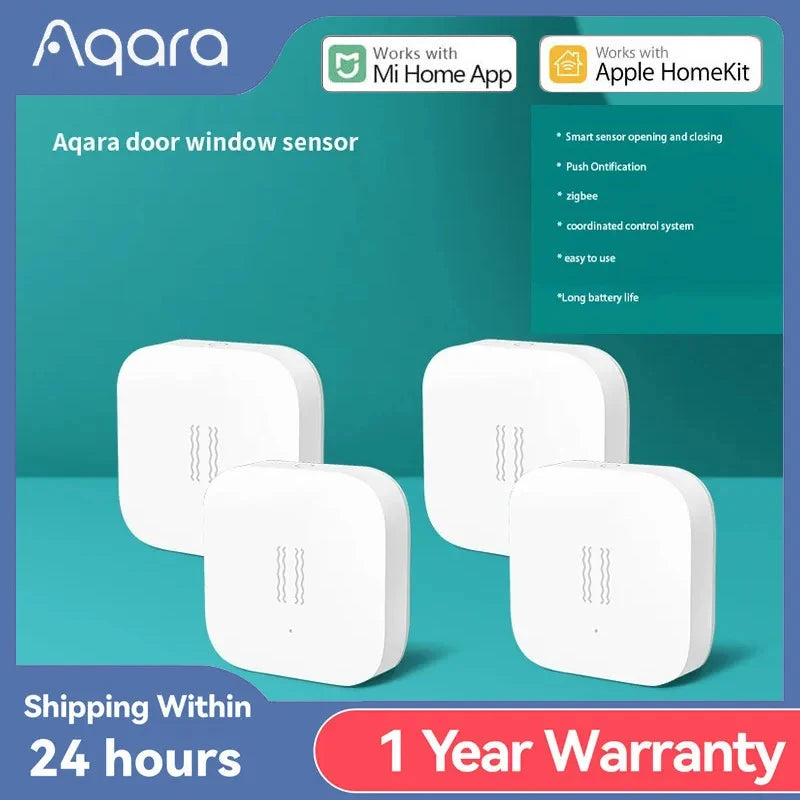 Aqara inteligentný senzor vibrácií a pohybu so Zigbee domácou bezpečnosťou