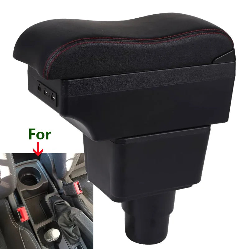 Center Armrest Box Leather Abs Plastic For Ford EcoSport 2018 2025