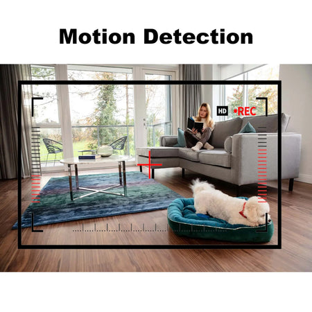 WiwaCam B10 &ndash; 1080P HD Video Nanny Camera with Night Vision