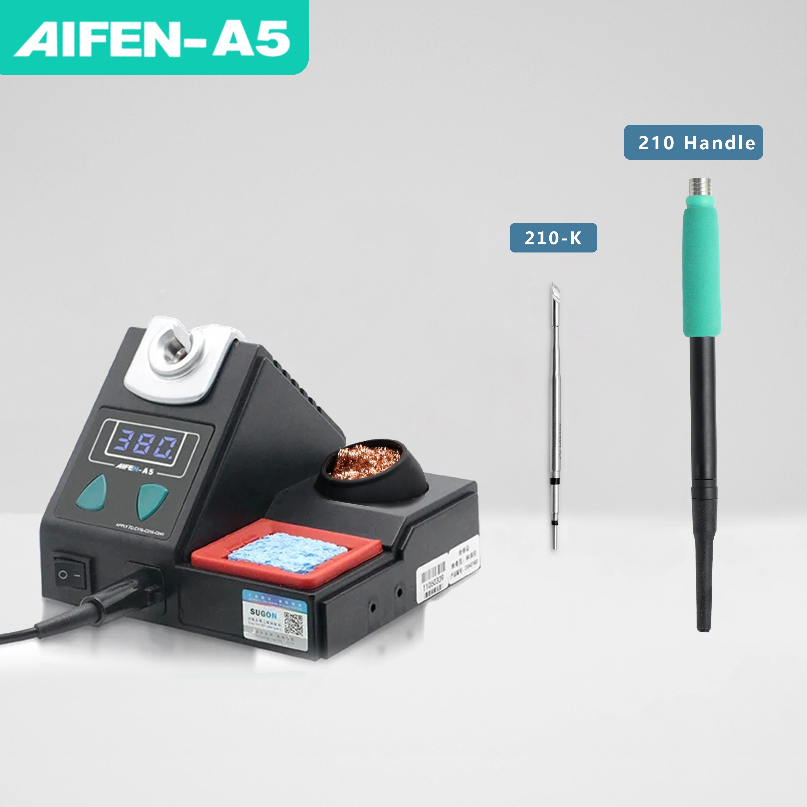 AIFEN A5 Soldering Station &ndash; JBC Tips C210 C245 C115 A5-210-K / 220V