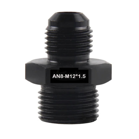Aluminum AN8 Male Adapter With M16x1.5 Threads For Fuel Lines by InterCyprus Trading Ltd