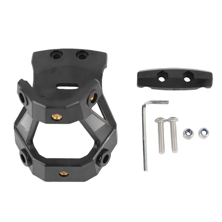 Bike Bottle Cage Saddle Mount Adapter &ndash; Premium PP Material black