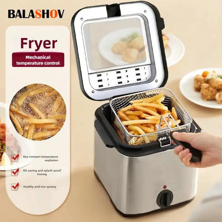 4L Electric Deep Fryer For Fried Chicken And French Fries
