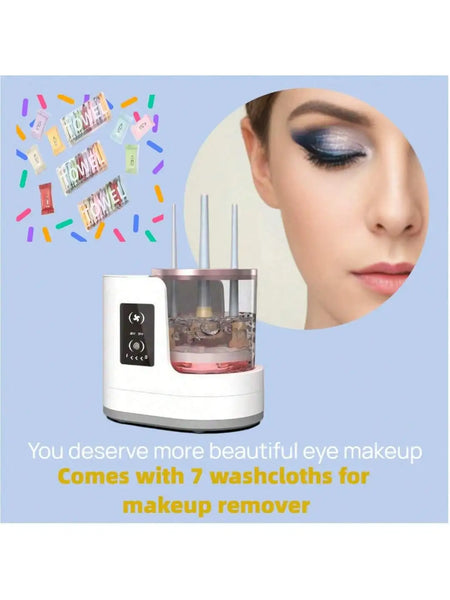 Valentines Day Gift Makeup Brush Cleaner &ndash; Effortless Clean Makeup set 1