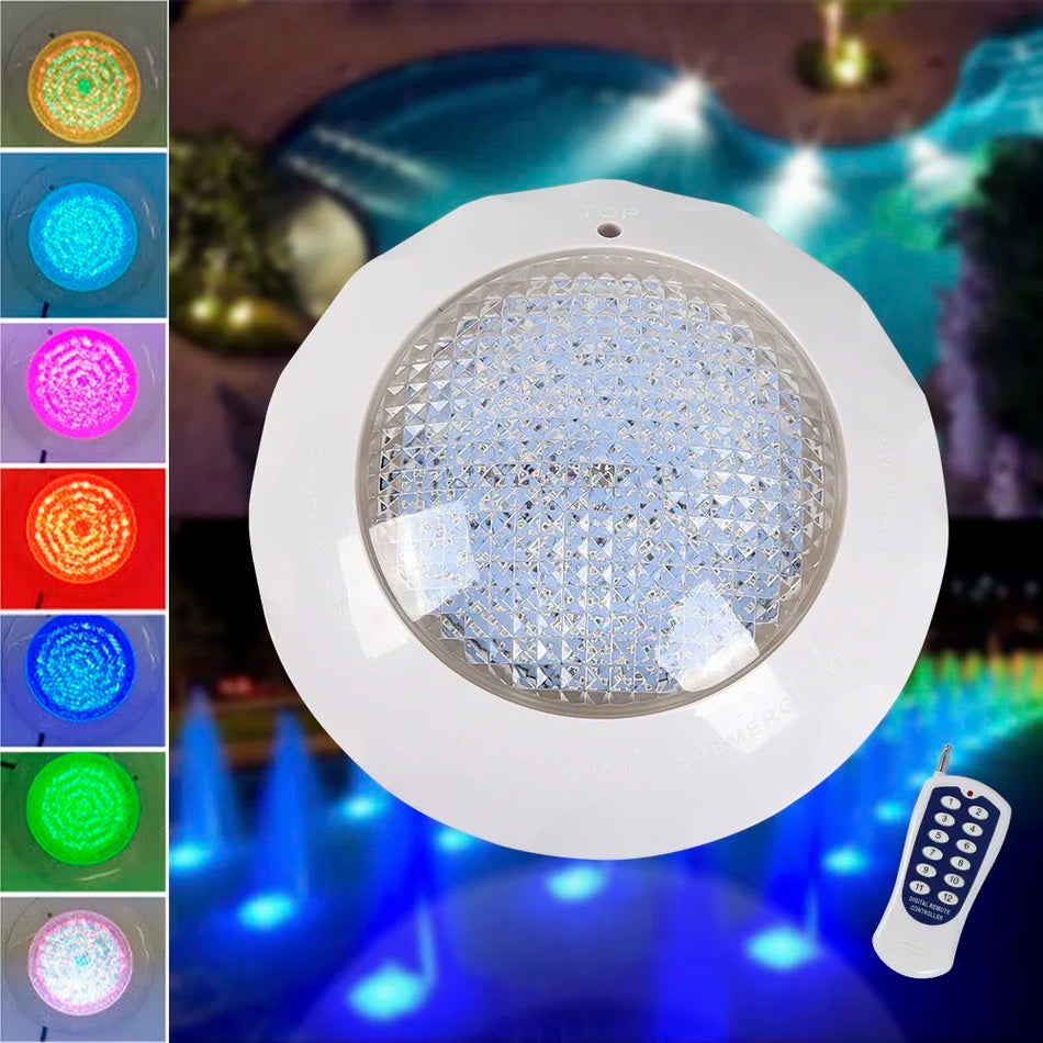 Luminile de piscină RGB durabile - Ultra strălucitoare 3000LM, 45W LED