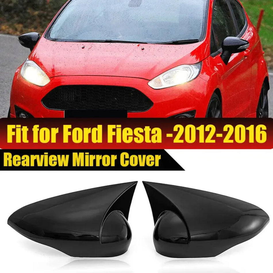 Seitenspiegelabdeckungen M-Stil ABS für Ford Fiesta MK7 (2009-2018)
